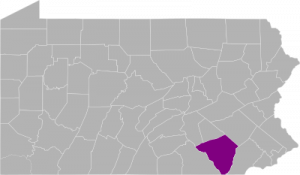 Pennsylvania State County Map